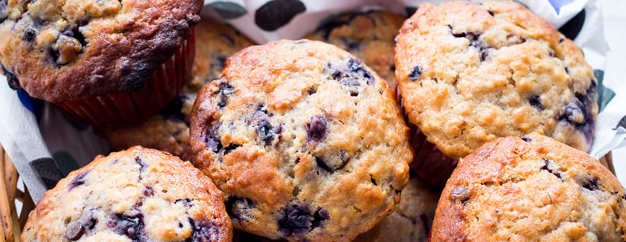 Heart Healthy Blueberry Muffins Recipe
