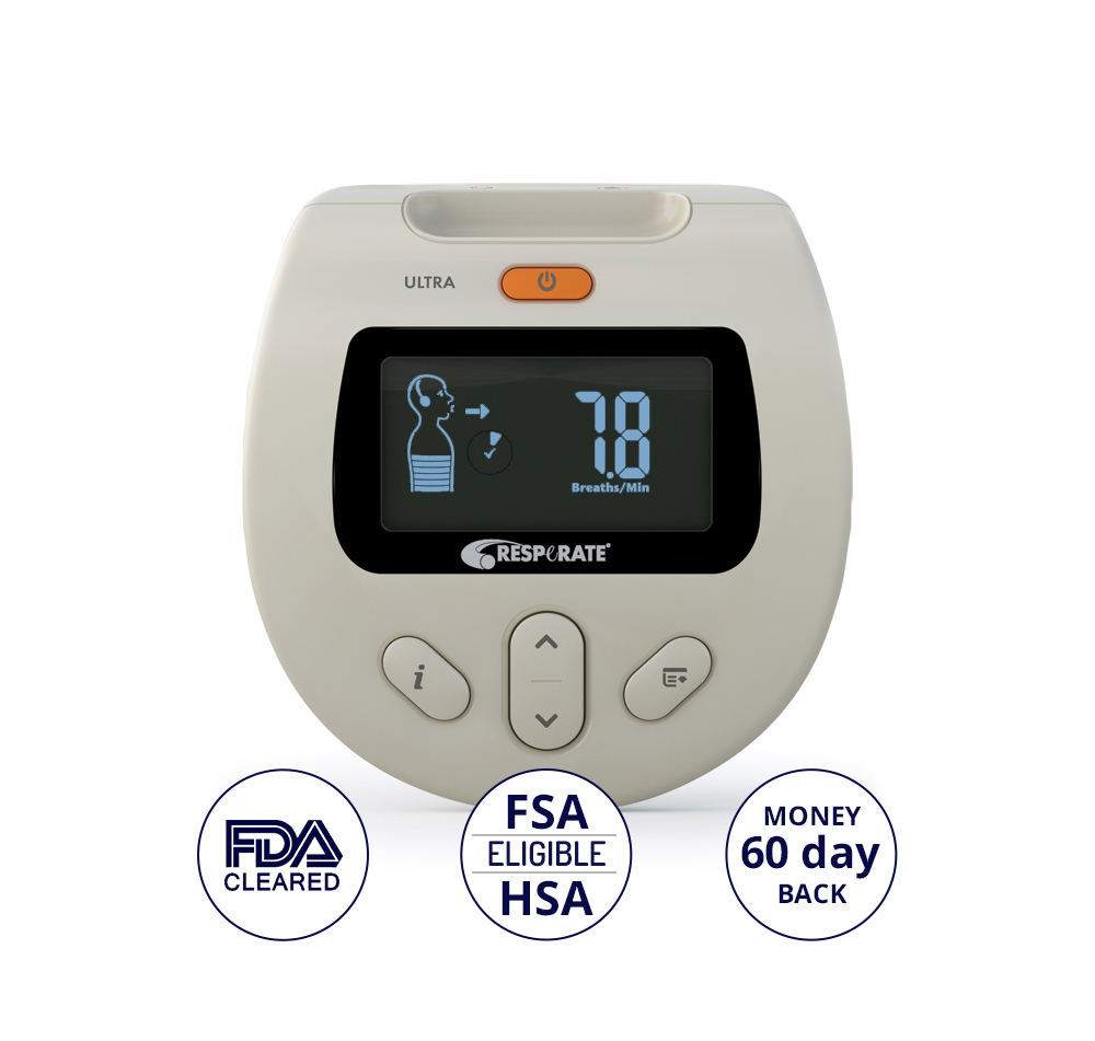 RESPeRATE deluxe duo: Hypertension Therapy for 2 people , lower blood pressure