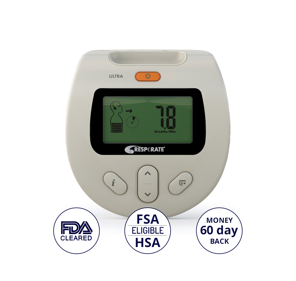 RESPeRATE: Hypertension Therapy , lower blood pressure