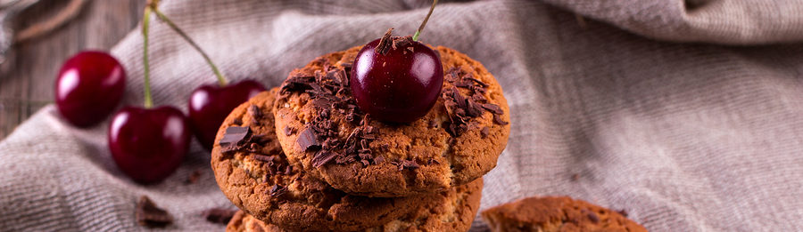 Heart Healthy Chocolate Chip & Cherry Cookies
