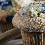 heart healthy blueberry muffins