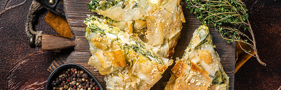 Spanakopita: Greek Spinach & Feta Pie