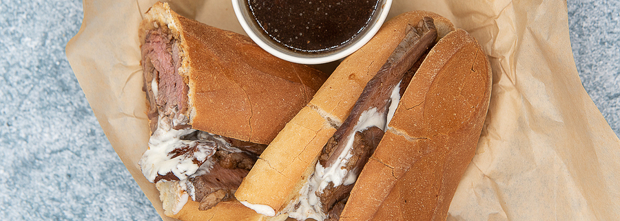 Beef French Dip With Au Jus Sauce - RESPeRATE Lower Blood Pressure ...